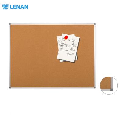 China Wholesale Office Cork Message Table Frame Bulletin Board Aluminum Wall Mounted Bulletin Boards For Office Home for sale