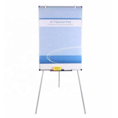 China For Whiteboard Writing White Board Holder Flip Chart Easel A1 Size High Quality Flip Chart Paper For Whiteboard Writing for sale