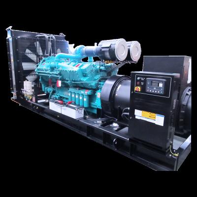 China Main & High Quality Silent Powered Standby Open Diesel Generator 1375kw Power Station Open Diesel Generator Set for sale