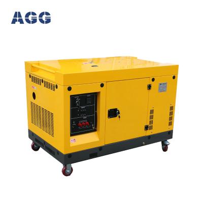 China AGG Best Price Small Silent 15kw Air Cooled Portable Generator AD18000S for sale