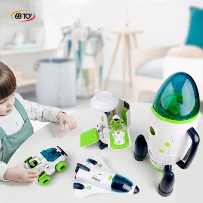 China Wholesale High Quality Stuffed Simulation Space Station Kids Toys With Light And Sound Function For Educational Toys for sale