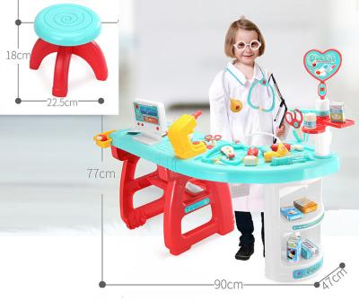 China Improve Kid's Ability Manual Children Pretend Play Toys for Kids Medical Tools Clinic DIY Small Set with Music and Light in Doctor Kits Toys for sale