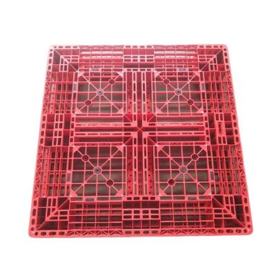 China Durable 4 Way Recyclable Custom Packing Goods Warehouse Grid Plastic Pallet for sale