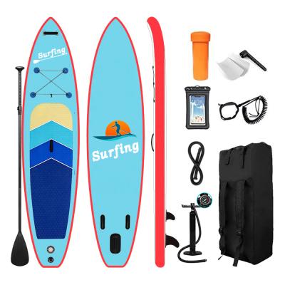 China Good Price Unisex Soft Top Board Long Paddleboard Standup Surfboard Inflatable Surfboard For Fish Moe Handle Sup Board For Water Sports for sale