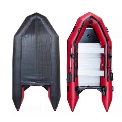 China Water Relax Fishing Hot Sale High Quality Inflatable Boat With Aluminum Floor Sports Boat Touring Kayak Gear Packing 0.9mm PVC for sale