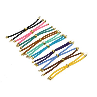 China TRENDY Handmade 52 Colors String Bracelets Thread Bracelet Making String Adjustable Lucky Rope Bracelets for sale