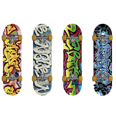 China Youth 31 Inch 9 Layer Skate Truck Maple Wood Skateboard Deck For Extreme Sports for sale