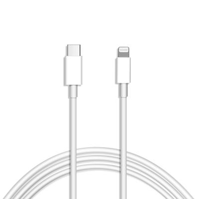 China Cell Phone Keli Best Sellers 3A Fast Charging White Band MFI Certified Iphone Cable for sale