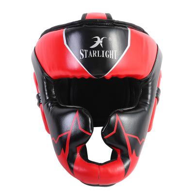 China Ideal for Martrial Arts Newcomer Muttahida Majlis-e-Amal Kickboxing Kickboxing Half Face Boxing Head Guard for sale