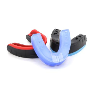 China Muttahida Majlis-e-Amal Kick Boxing Muaythai Training Multiple Color Gum Shields Say Guards Eva Rubber Mouth Guard Adults Teeth Lip Protector China for sale