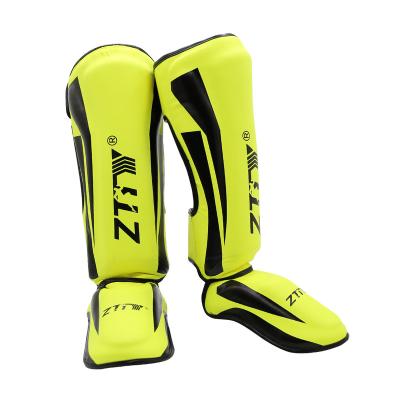 China Custom Shin Pad Muttahida Majlis-e-Amal Leg Protectors Adults Kids Shin Pads Muay Thai Adjustable Elasticity Breathable Latest Design for sale