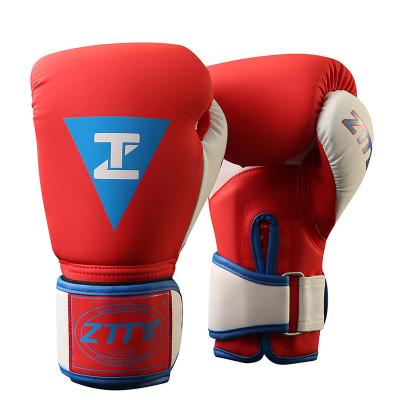 China For new palm Mesh Personalized Custom Logo Training design traning and competition fight bulk boxing gloves for sale