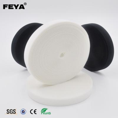 China Sustainable Factory Customized 100% Nylon Injection Hook & Loop Belt & Loop Belt Roll for sale