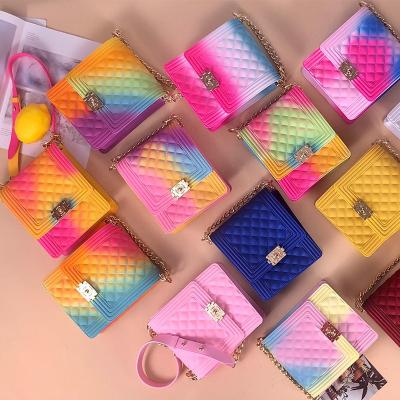 China Fashionable Celebrity Waterproof Silk Small Niche Web Light Design Handle Scarf Texture Print Texture Printing Handbag Luxury Portable Square Bag Small for sale