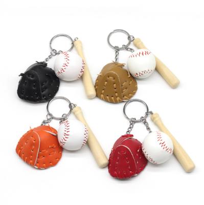 China Creative Baseball Pendant Promotion Sports Key Chain Advertising Bag for sale