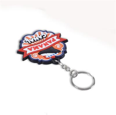 China Custom PVC Business Gift Promotion Or Promotion Soccer Club Rubber Soft Key Chain for sale