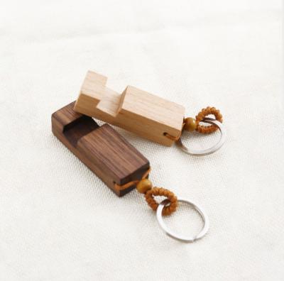 China Gift giving products promotion products and etc. Blank Wooden Logo Printing Custom Stand Cell Phone Desk Phone Key Chain for sale