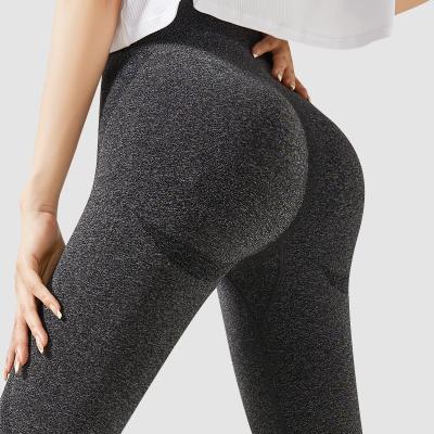 China Breathable No Embarrassing Lines Yoga Pants Sports Pilates Butt Lift Women's Waist Tops Breathable Yoga Clothes Fitness Pants for sale