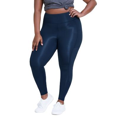 China Large Size Yoga Pants Women's Breathable Naked Feeling Slim Elastic Fitness Sports Pants Lift Up Peach Buttocks Ninth Fitness Pants for sale