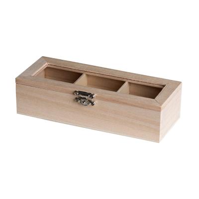 China Small Wooden Boxes Wholesale Wooden Storage Box High Quality Wooden Craft Box for sale