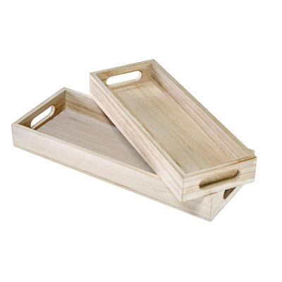 China Custom style wooden organizer storage box wooden pallet wooden box for sale