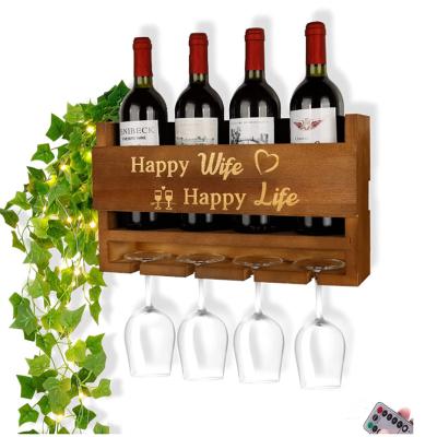 China Wine Decor Rack Sell Well Wine Rack Wall Holders Wine Display Rack Wall Mounted for sale