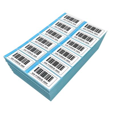 China Barcode Support Print Service Sticker Strong Adhesive Waterproof Thermal Label Paper For Shipping for sale