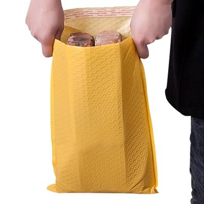 China Consumer Electronics Thickening Kraft Paper Bubble Film Padded Envelope Waterproof Shockproof Self Seal Mailing Bag For Express Shipping for sale