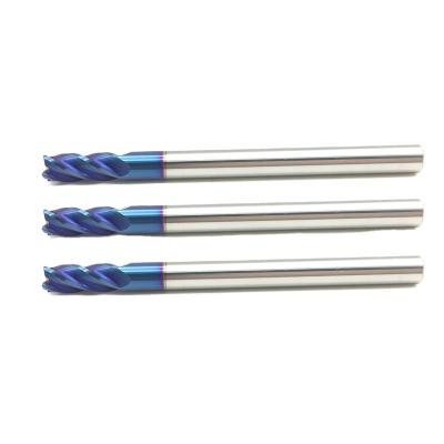 China HRC65 Carbide End Mill 4flutes 6.0*75L Alloy Tungsten Endmills Cutting Tool Coating Steel Milling Cutter High Hardness for sale