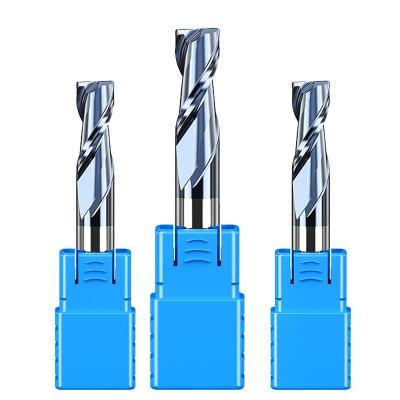 China HRC50 2 Flute Carbide End Mills Cutting EndMill Milling Cutter Steel Mill Tungsten Carbide Alloy Cutting Tools 1 2 3 4 5 6 8 10 for sale