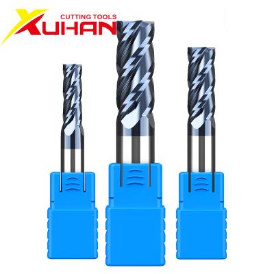 China HRC50 4Flutes Milling Cutter Carbide End Mill Cutter Carbide End Mill Cutter Alloy Coating Tungsten Steel Cutting Tool CNC Machining Endmills for sale