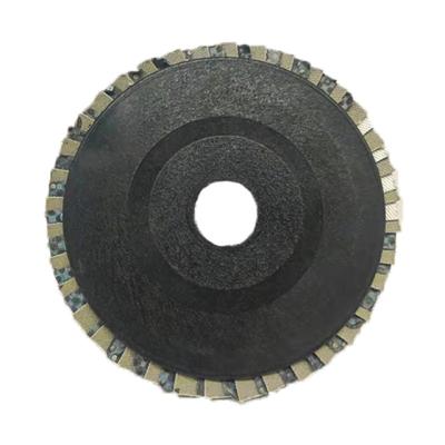 China Diamond Abrasive Flap Disc Aluminum Grinding Wheel For Polishing Glass / Metal for sale