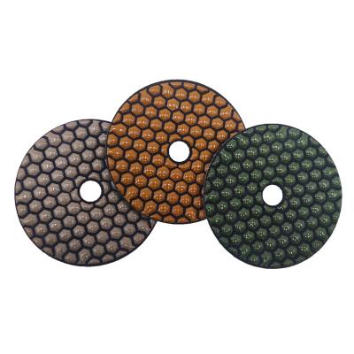 China Professional High Work Efficiency Manufacture Cheap 100mm Diamond Polishing Pad High Work Efficiency for sale