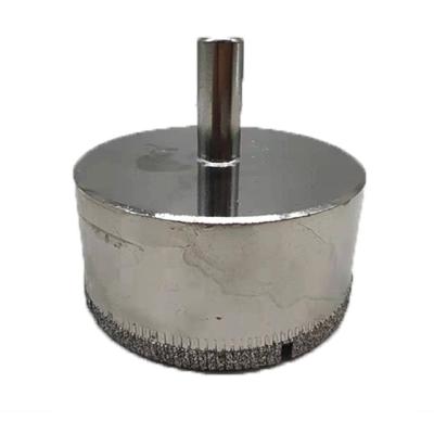 China Metal Drilling Plated Diamond Core Drill Bit Customized Size Diamond Coated Hole Saw Drill Bit For Tile Glass Quartz for sale