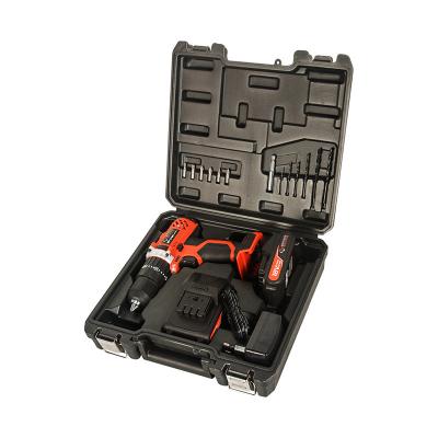 China AT-14E 14PCS Power Drill Set 18v Lithium Battery Cordless Electric Drill Tool Kit AT-14E for sale