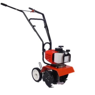 China 2-Stroke Gasoline Mini Tiller Garden Tools Hand Push Gasoline Engine Tiller 40-9 Efficiency Mini Engine 30% Fuel Saving Gasoline Tiller for sale