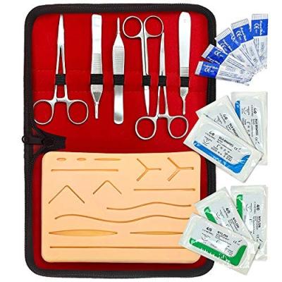 China Durable Suture Pad With Mesh Surgical Silicone Kit Medical Teaching Suturing Practice for sale