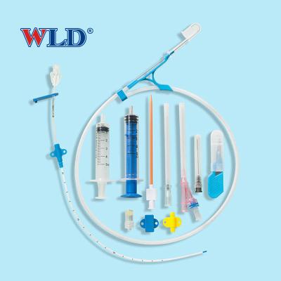 China Safe Cheap Price Double Lumen Central Venous Catheter Set for sale