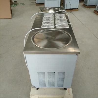 China Temperature Setting And Control Factory Price Thailand Fried Ice Cream Machine , Rolled Fried Ice Cream Machine for sale