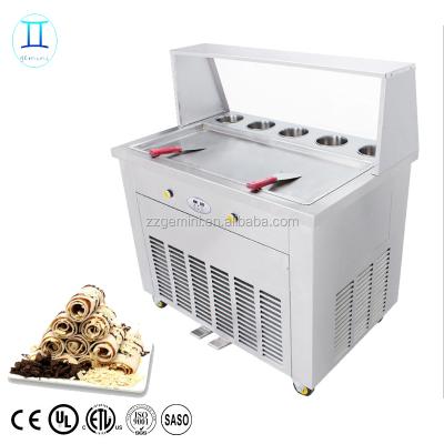 China Ice Cream ETL Thai Pan Ice Cream Pop Up Machine Roll Fried Ice Cream for sale