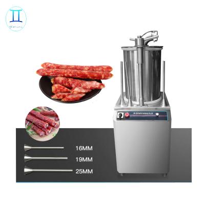 China Hotels sausage meat extruder machine/vacuum sausage filler stuffer/sausage filler machine for sale for sale