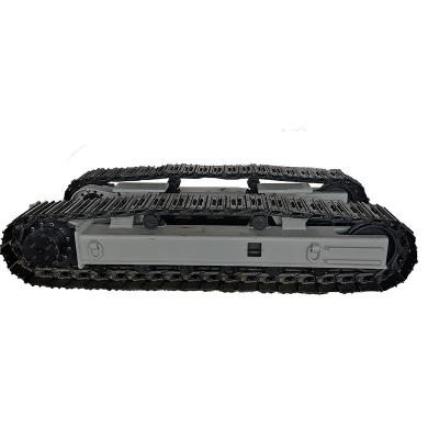 China Excavator Spare Parts Professional 2ton-30ton Rubber Crawler Tracked Chassis Made in China for sale