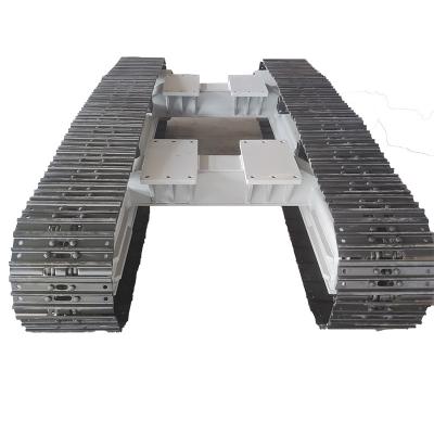 China Excavator Spare Parts Crawler Chassis Excavator Hydraulic Crawler Walking Chassis Crawler Carrier Chassis for sale