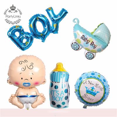 China Party Decoration Yiwu Gender Reveal Metallic Party Supplies Baby Shower Foil Balloons Birthday Party Decoration For Girl Or Boy for sale