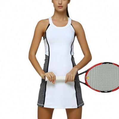 China Very Short Sets Tennis Skirt Woman Golf Clothing Sportswear Slim Fit Tennis Dress Skort for sale