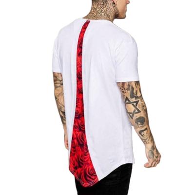 China Anti-Wrinkle China Goods Wholesale Bulk 95 Spandex Cotton 5 White T-shirts Gym Wear For Men for sale