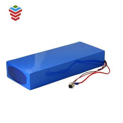 China Safety Environmental Long Life 2021 High Quality New Design BMS Built Inside 201700 4000mah 13S8P 32Ah 48V Li-ion Battery Pack for sale