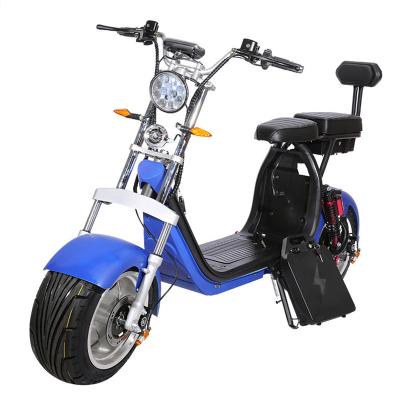 China CE Certification 1000w 2000W Fat Tire Scooter Unisex Adult City Moped Citycoco Electric Scooter for sale