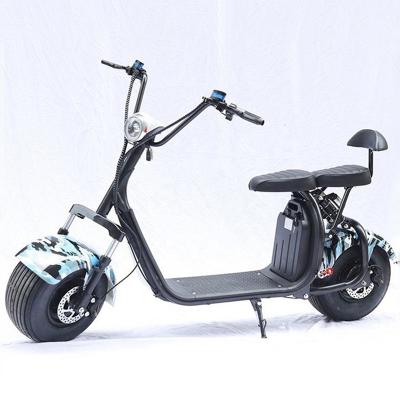 China Citycoco High Power 60v 12_20ah 2000w 3000w Lithium Battery Fat Tire Motorcycle Unisex Electric Scooter For Adults for sale