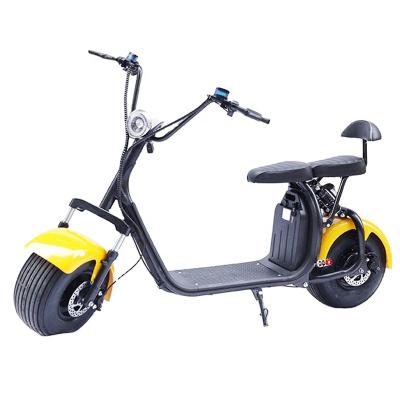 China Cheap Unisex Electric Scooter 2000w 2 Wheel Motorcycles 1500w Electrico Battery Citycoco for sale